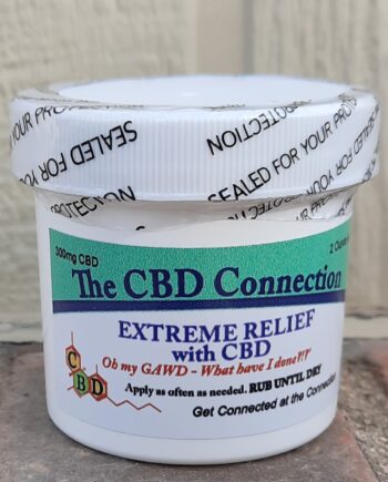 Oh My GAWD What have I DONE?!?  EXTREME RELIEF Topical Balm WITH CBD 3oz